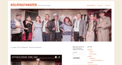 Desktop Screenshot of kolpingtheater-woerth.de